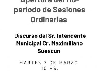Apertura de sesiones
