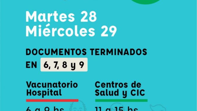 Vacunacion antigripal 6,7,8,9