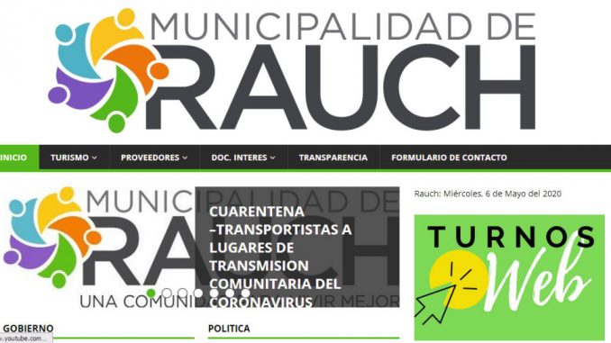 Solicitud de turnos web