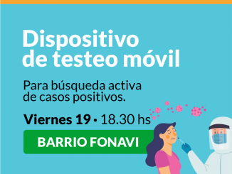 testeo móvil FONAVI 19 de Febrero