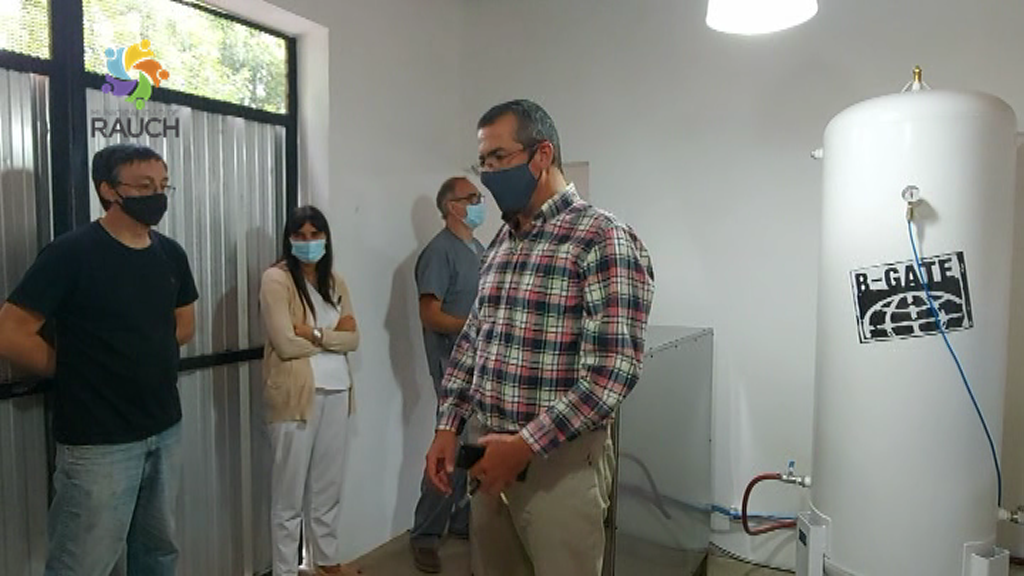 Maxi en la Planta de Oxigeno