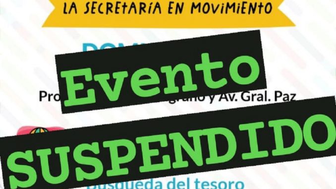 Vamos al Barrio suspendido