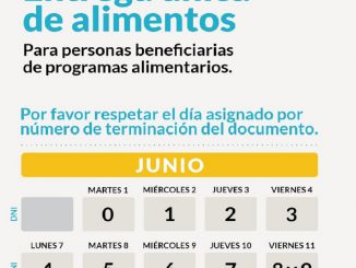 Entrega Bolsones mes de junio 1