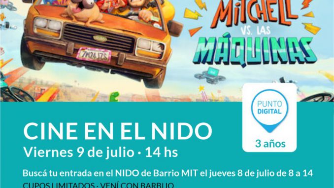 Cine en el NIDO del Barrio MIT