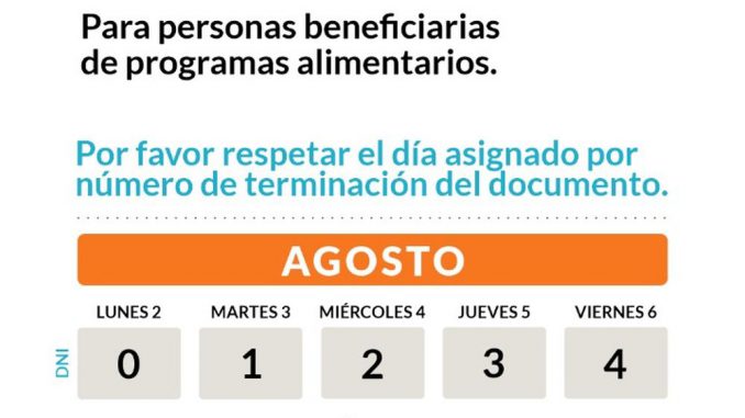 Entrega de Bolsones