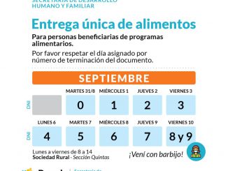 Entrega Bolsones septiembre