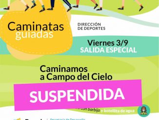 Caminata Guiada suspendida