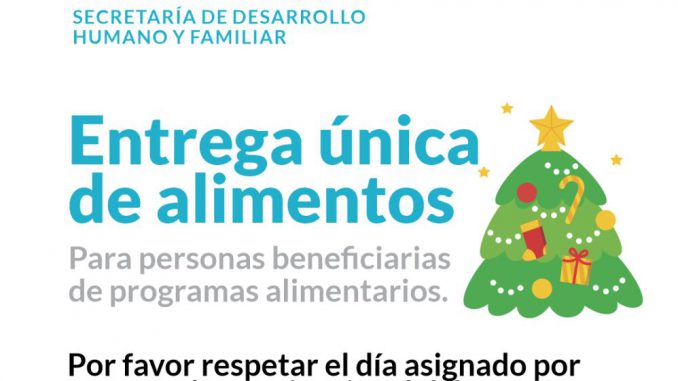 entrega de alimentos diciembre 1
