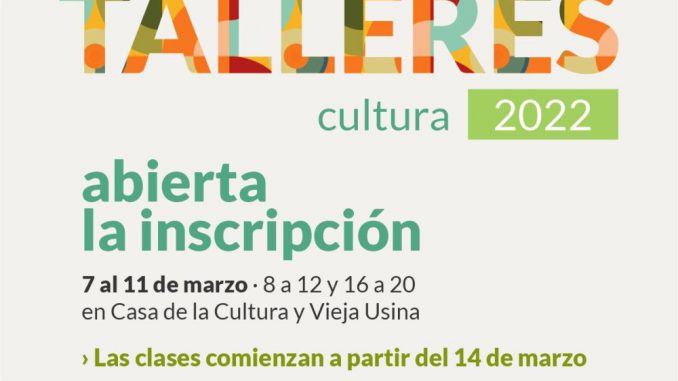Talleres Cultura 2022