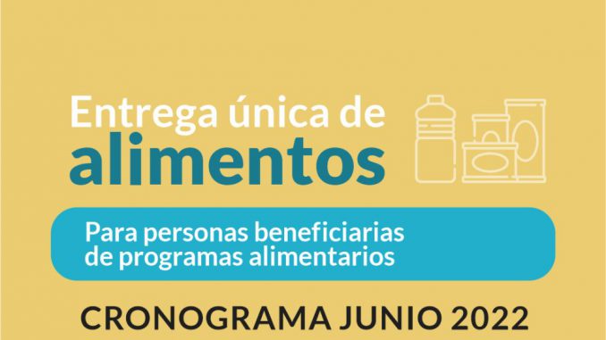 entrega de alimentos junio 2022 1