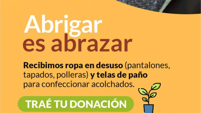Invierno Solidario abrigar es abrazar