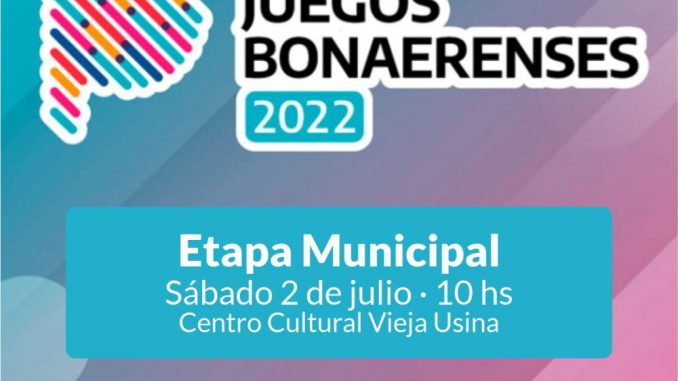 JUEGOS BONAERENSES_etapa municipal
