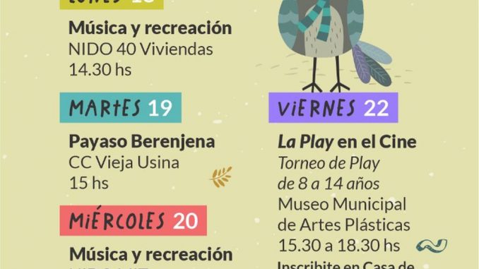 Vacaciones de Invierno 2022
