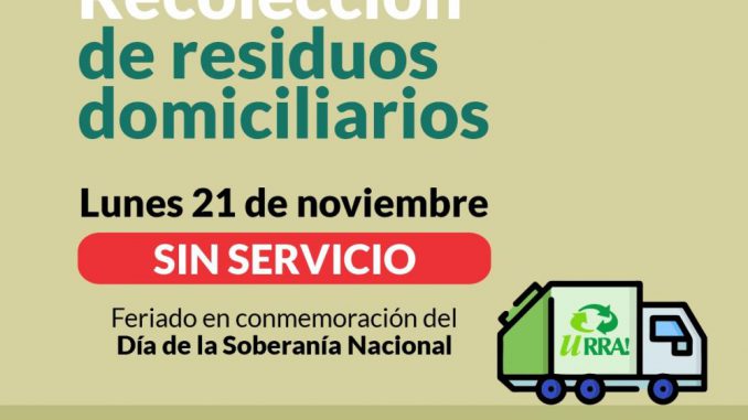 No recoleccion 21 de noviembre