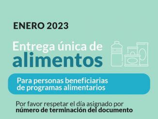 entrega de alimentos enero 2023 - 1