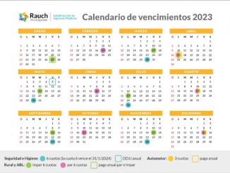 Calendario de vencimientos