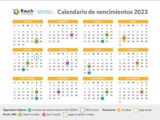 Calendario de vencimientos