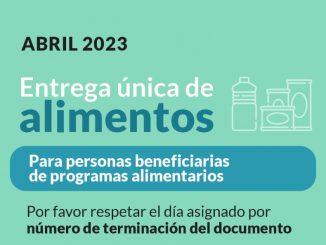 Bolsones alimentarios abril 2023 - 1