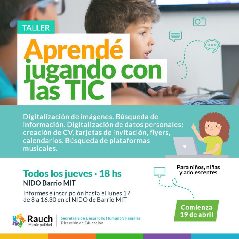 Taller Jugando con las tics