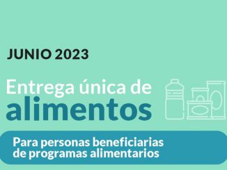Bolsones alimentarios junio 2023 - 1