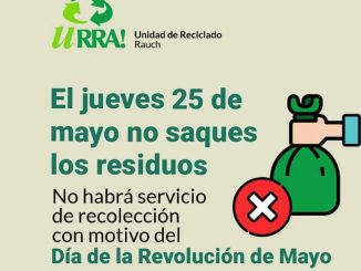 Recoleccion de residuos 25 de mayo 1