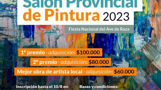 Salon Provincial de Pintura Fiesta del Ave 2023