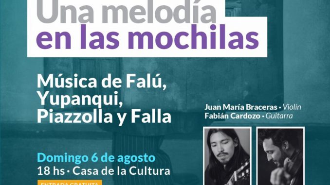 Una Melodia en las mochilas