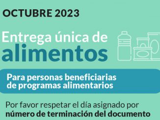 Bolsones alimentario octubre 2023 - 1