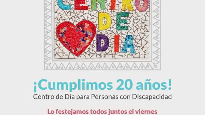 Centro de Dia personas con discapacidad 20 años