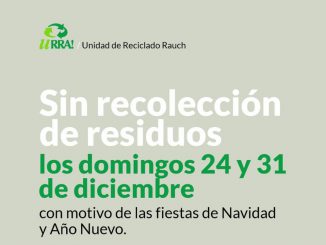 Recoleccion de residuos 24 y 31 de diciembre 1