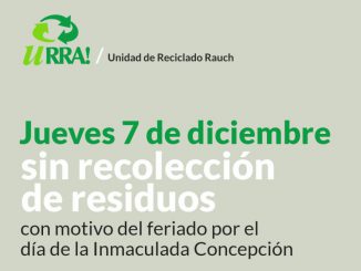 Recoleccion de residuos 7 de diciembre 1