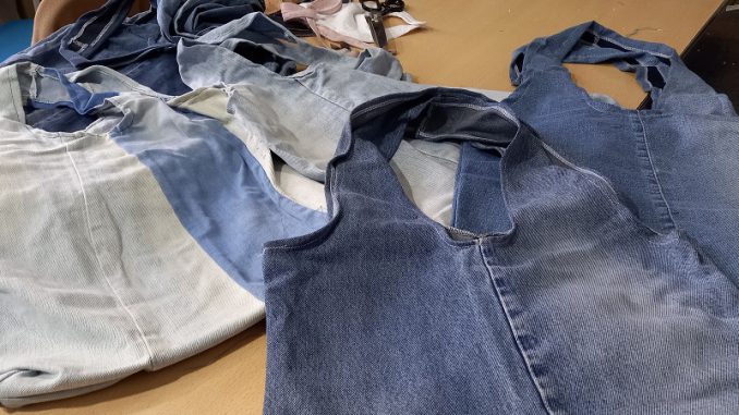 Bolsones jean