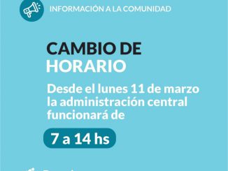Cambio de Horario 2024 - marzo