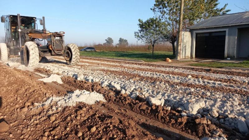 Avanzan las obras en el Barrio 60 Viviendas – Municipalidad de Rauch