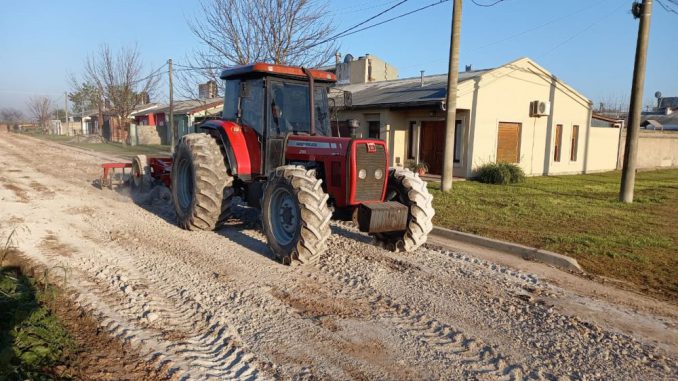 Avanzan las obras en el Barrio 60 Viviendas – Municipalidad de Rauch