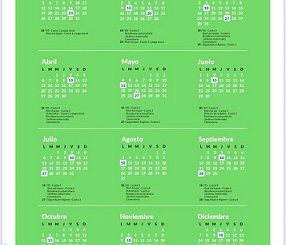 Calendario de vencimientos 2