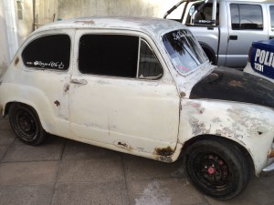 Fiat secuestrado