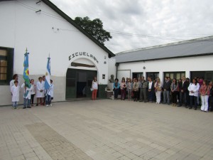Inicio de clases y visita escuelas